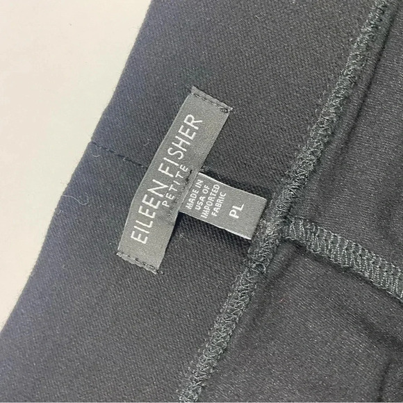 Eileen Fisher Washable Stretch Crepe Pant - Picture 4 of 8